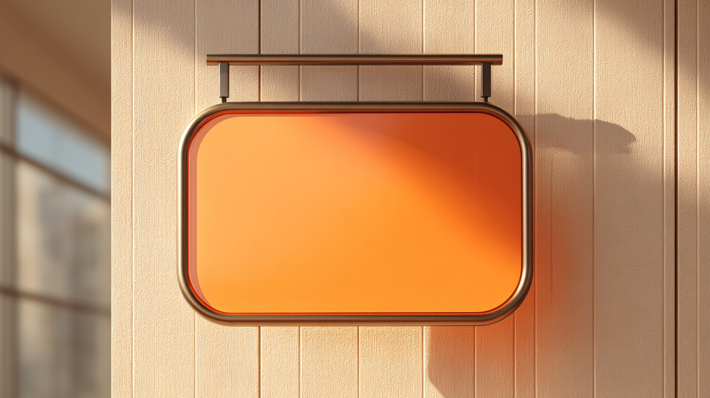 بنر فينيل برتقالي